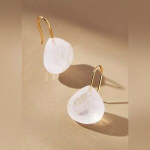 Anthropologie Floating Crysyal Earrings NWT
